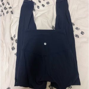 navy blue align leggings size 4